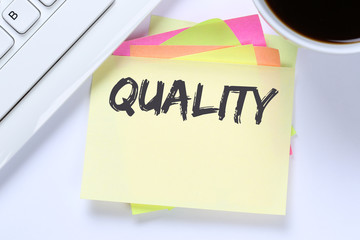 Quality control management success business successful desk
