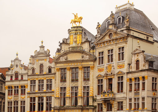 벨기에  브뤼셀 그랑플라스 광장의 건축물 (Grand Place in Brussels)
