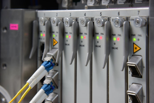 Fiber Optical connector interface for Cards Equipment DWDM telec