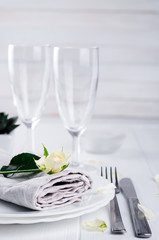 Valentines table setting