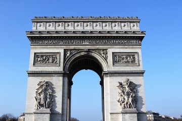 Fototapeta na wymiar Paris Arc