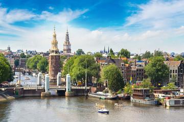 Panoramic view of Amsterdam © Sergii Figurnyi