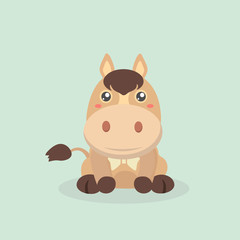 Cute horse.