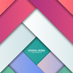 Vector material design background. Abstract creative concept layout template. For web and mobile app, paper art illustration design. style blank, poster, booklet. Motion wallpaper element. Flat ui