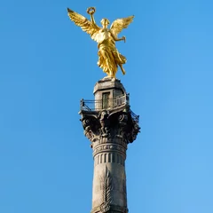 Zelfklevend Fotobehang The Angel of Independence, a symbol of Mexico City © kmiragaya