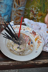 Malarstwo, fabry, pędzle © bnorbert3