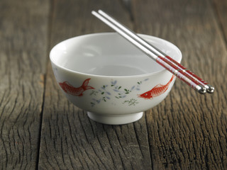 bowl and chopstick