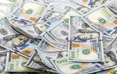 background with dollars banknotes