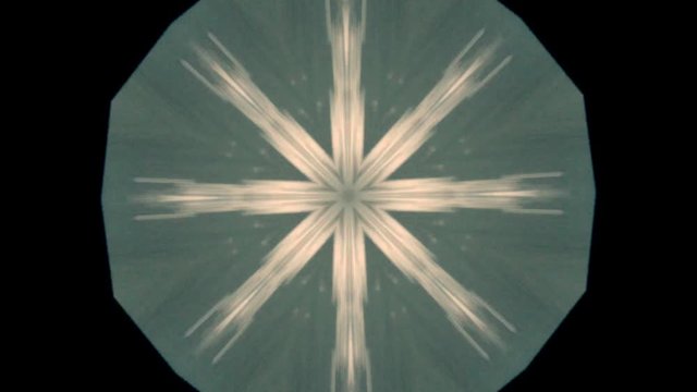 Kaleidoscopic abstract video
