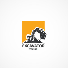 Excavator logo.
