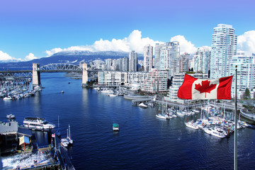 Fototapeta premium Miasto Vancouver