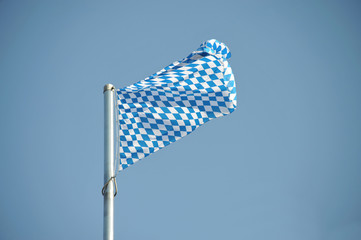 Bayern, Flagge, Rautenflagge, bayerische Staatsflagge, Landesflagge, Fahne, weiß, blau,...