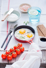 Fried Eggs for breakfast