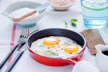 Fried Eggs for breakfast