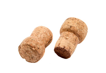 Still life object of champagne cork