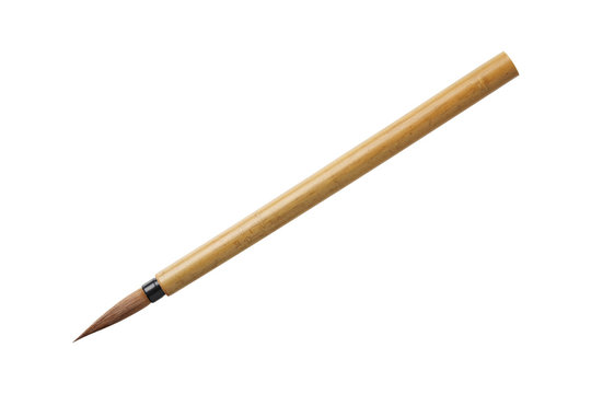 Bamboo brown brush