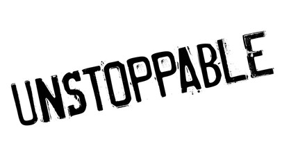 Unstoppable rubber stamp. Grunge design with dust scratches. Effects can be easily removed for a clean, crisp look. Color is easily changed.