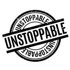 Unstoppable rubber stamp. Grunge design with dust scratches. Effects can be easily removed for a clean, crisp look. Color is easily changed.