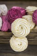 Fruit marshmallows handmade in gift box