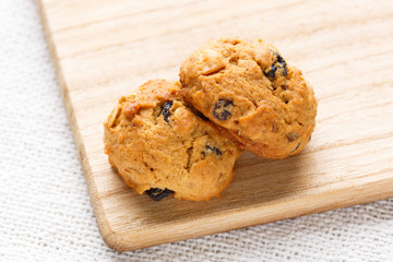 Homemade oatmeal cookies