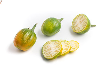 African Eggplant. Brazilian Jilo