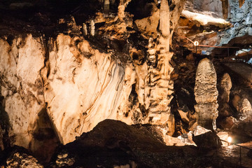 Scene from the amazing bulgarian cave Magura
