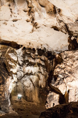 Scene from the amazing bulgarian cave Magura
