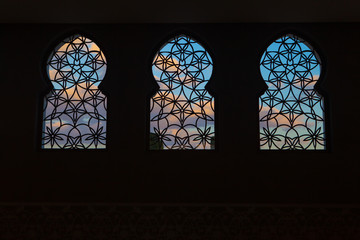 Grand Mosque in Abu Dhabi. Mosque
