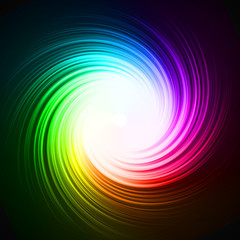 colorful energy vortex