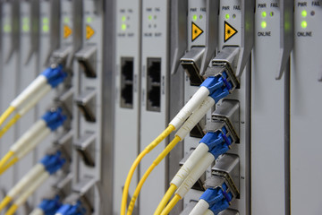 Fiber Optical connector interface for Cards Equipment DWDM telec