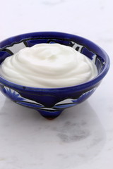 Delicious sour cream