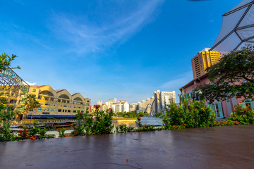 Fototapeta premium Singapore River Waterfront