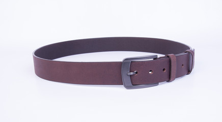 belt or belt for men on background.
