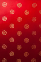 Oriental Chinese New Year pattern fabric texture background 