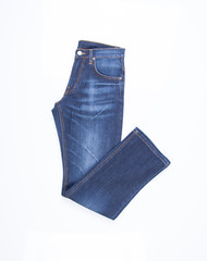 jeans or blue jeans on a background.