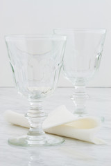 crystal glasses