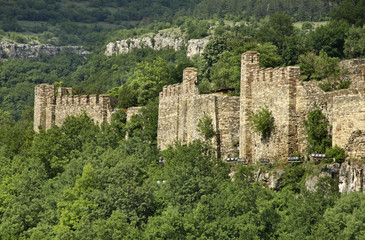Fototapeta na wymiar Tsarevets fortress in Veliko Tarnovo. Bulgaria