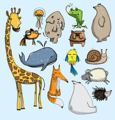 Vector illustration of animal - 132391955