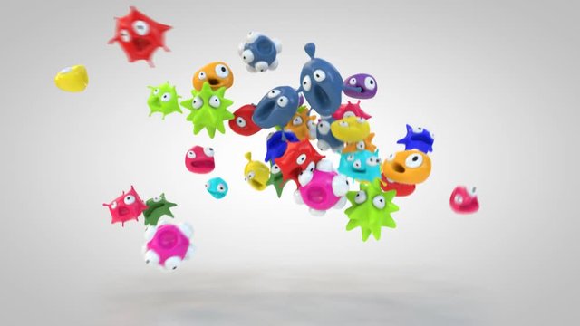 Bacteria - 3D Animation
