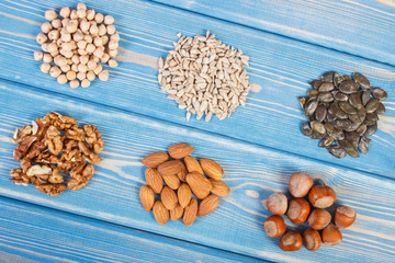 Products and ingredients containing zinc and dietary fiber, healthy nutrition