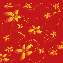 flowers background vector illustration.