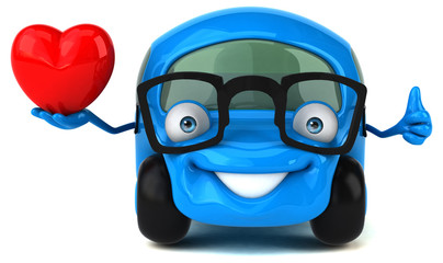 Fun car - 3D Illustration