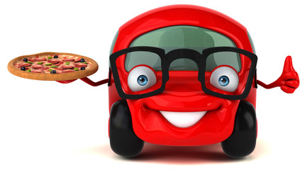 Fun car - 3D Illustration