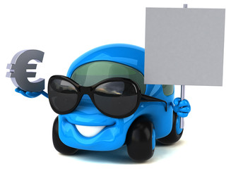 Fun car - 3D Illustration