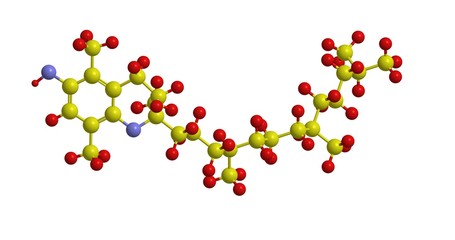 Molecular structure of Tocopherol (vitamin E)