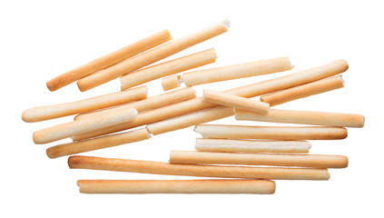Bread sticks isolated