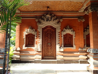 Fototapeta na wymiar Maison de Bali
