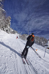 ski de piste - téléski