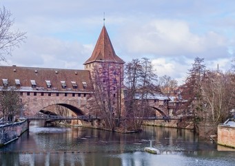 Fronveste und Kettensteg Nürnberg