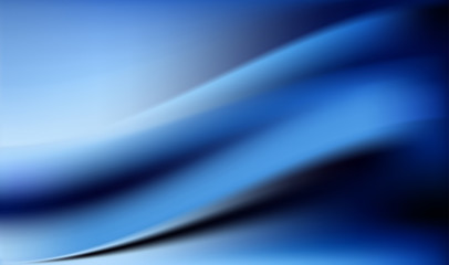 Elegant blue silk background shimmers with light and dark waves. Sexual material mesmerizing.